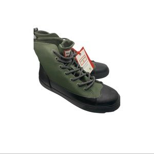 Hunter x Target unisex green boots brand new